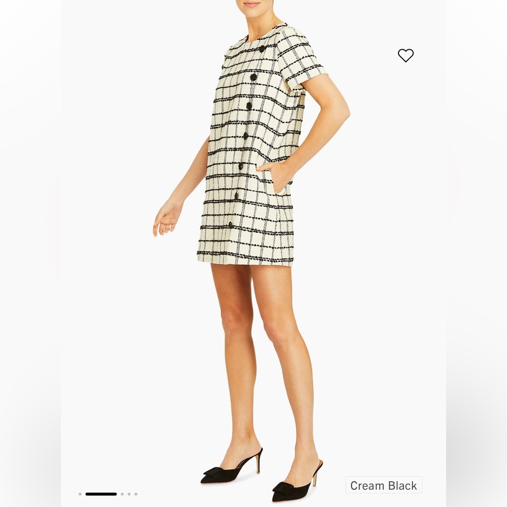 NWT Mestiza New York

Isolde Cotton-Blend Tweed Short Sleeve Minidress - Picture 7 of 8